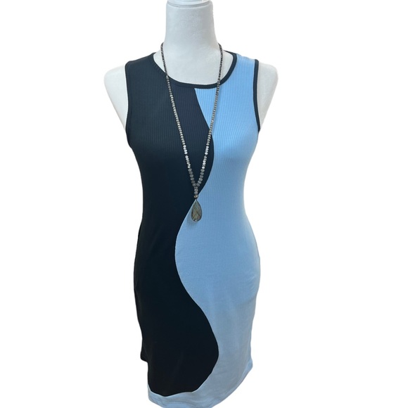 VERO MODA Ribbed Sleeveless Dress Size Small - Picture 7 of 7